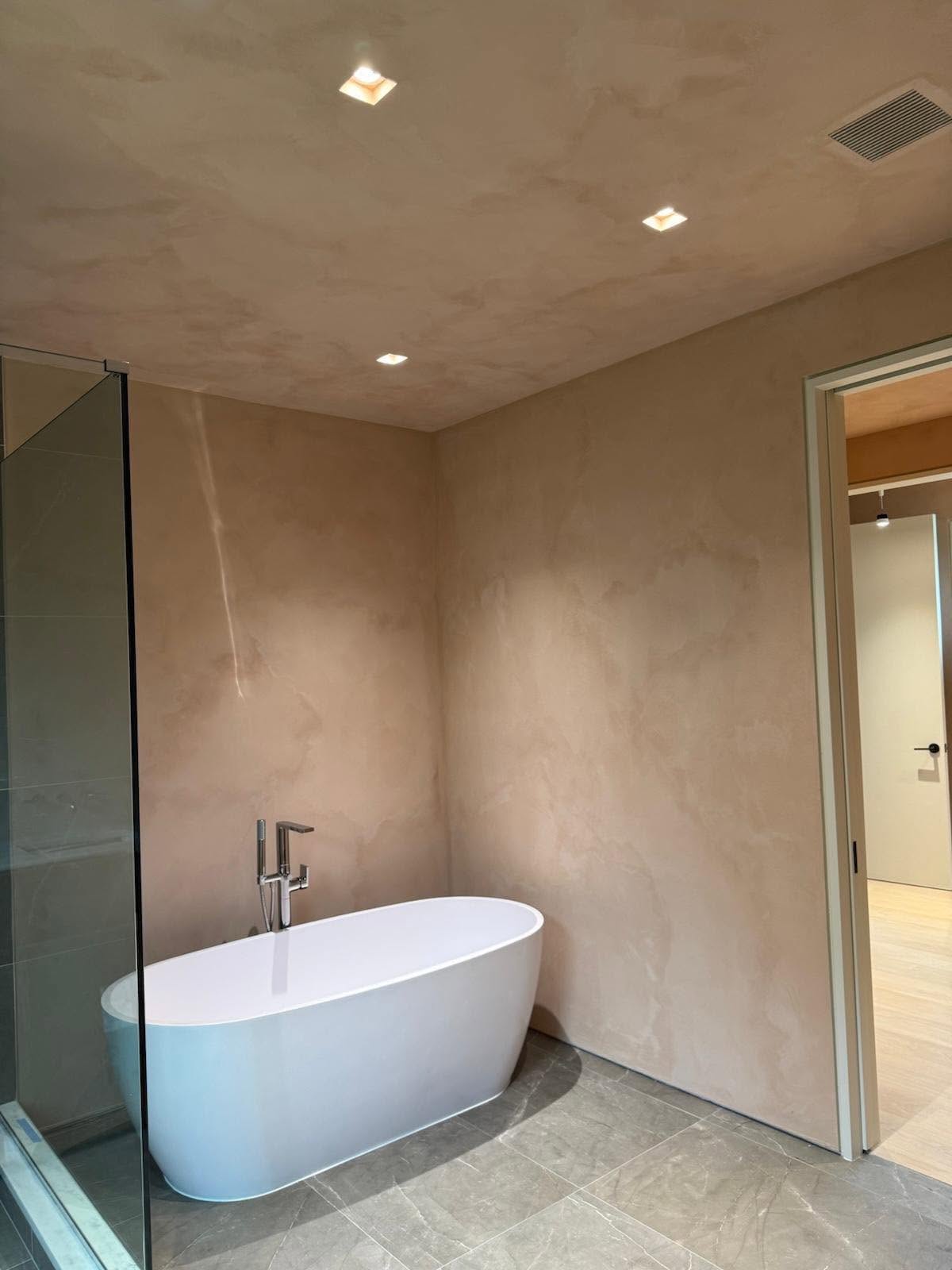 Limewash finish project gallery