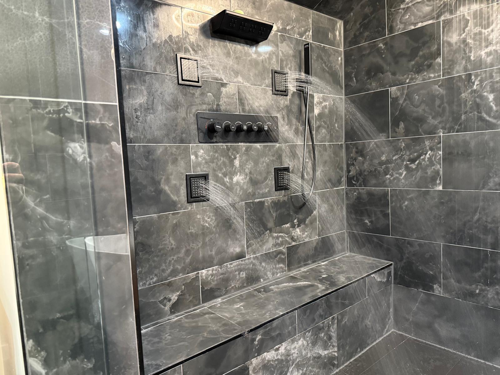 Winston-Salem master bathroom finished project gallery